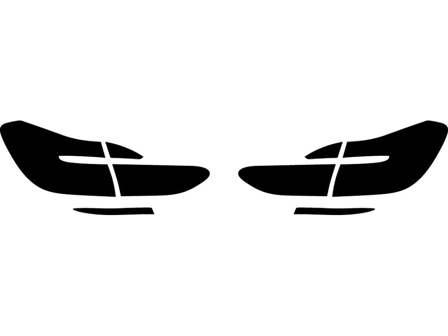 7-series Precut Tail Light Tint Diagram