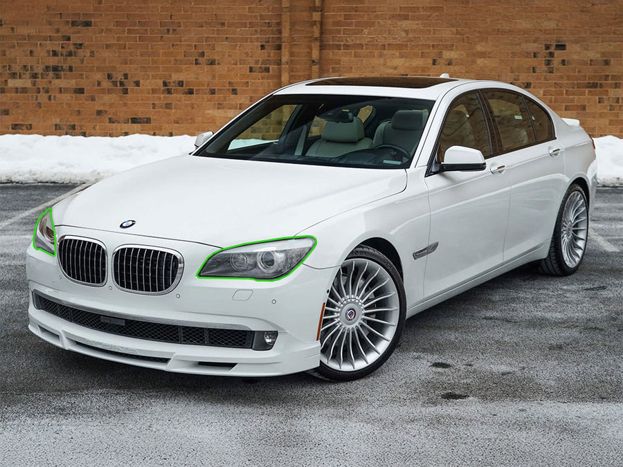 bmw alpina b7 2011-2012 Headlight Protection Installation Location