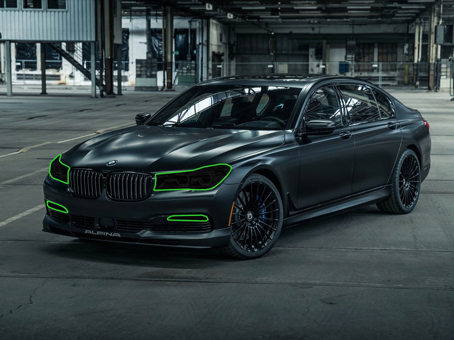 bmw alpina b7 2017-2019 Headlight Tint Location