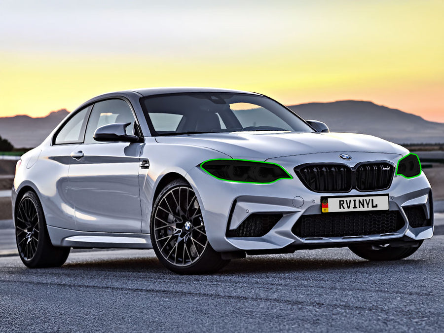 bmw m2 2016-2021 Headlight Tint Location