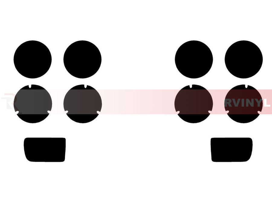 bmw m3 1988-1991 (coupe) 3M Pro Shield Headlight Protecive Film