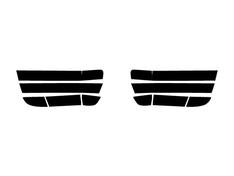 m3 (coupe) Precut Tail Light Tint Diagram