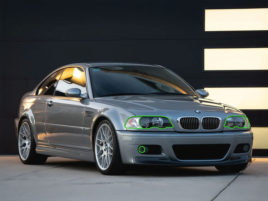 bmw m3 2001-2006 (coupe) Headlight Protection Installation Location
