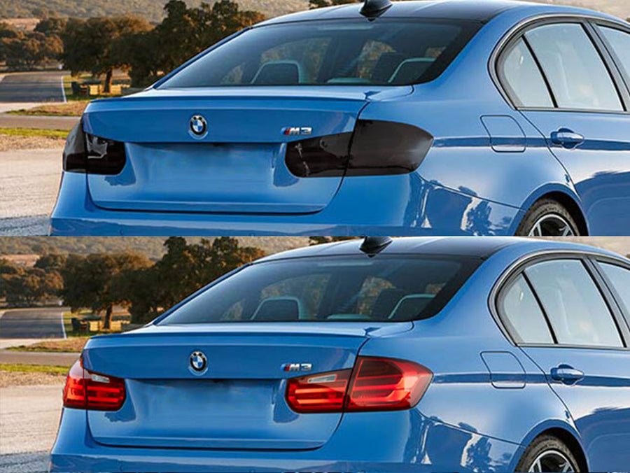 m3 (sedan) Before and After Smoked Taillights
