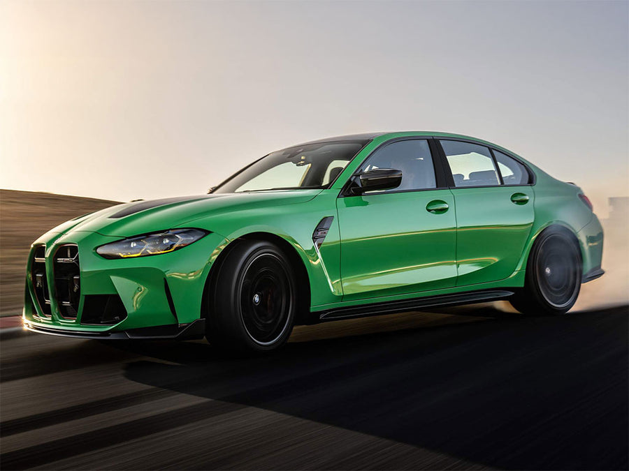 bmw m3 2021-2024 Matte Black Pillar Trim