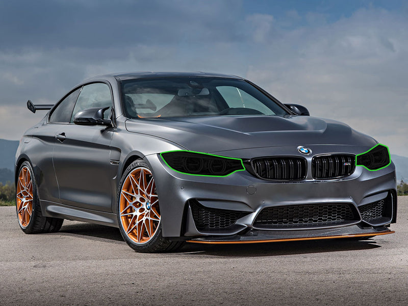 bmw m4 2015-2018 Headlight Tint Location