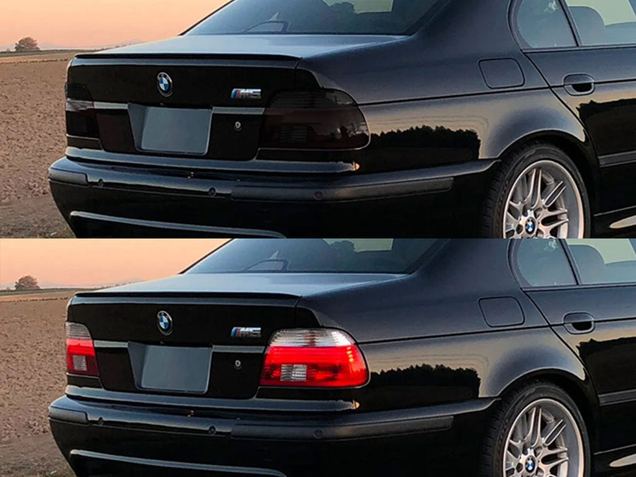 m5 (sedan) Before and After Smoked Taillights