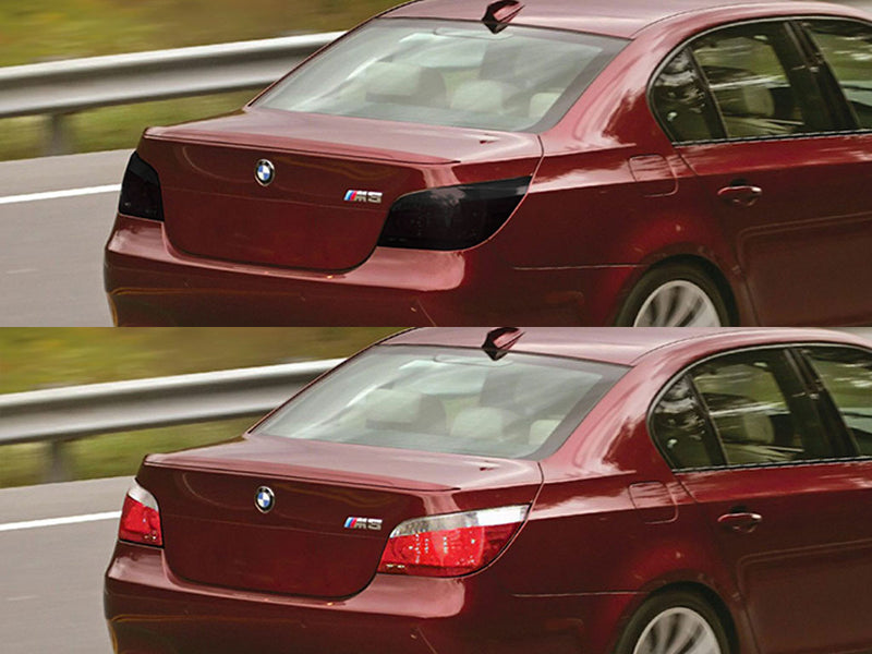 m5 (sedan) Before and After Smoked Taillights