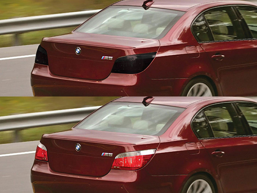 m5 (sedan) Before and After Smoked Taillights