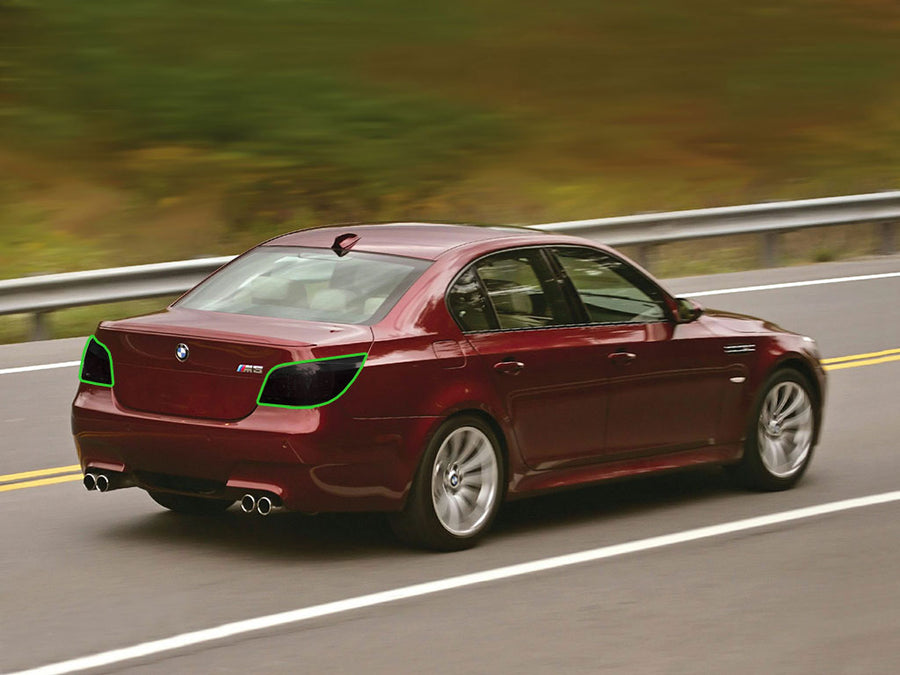 m5 (sedan) Tail Light Tint Installation Points