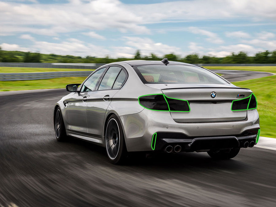 m5 Tail Light Tint Installation Points