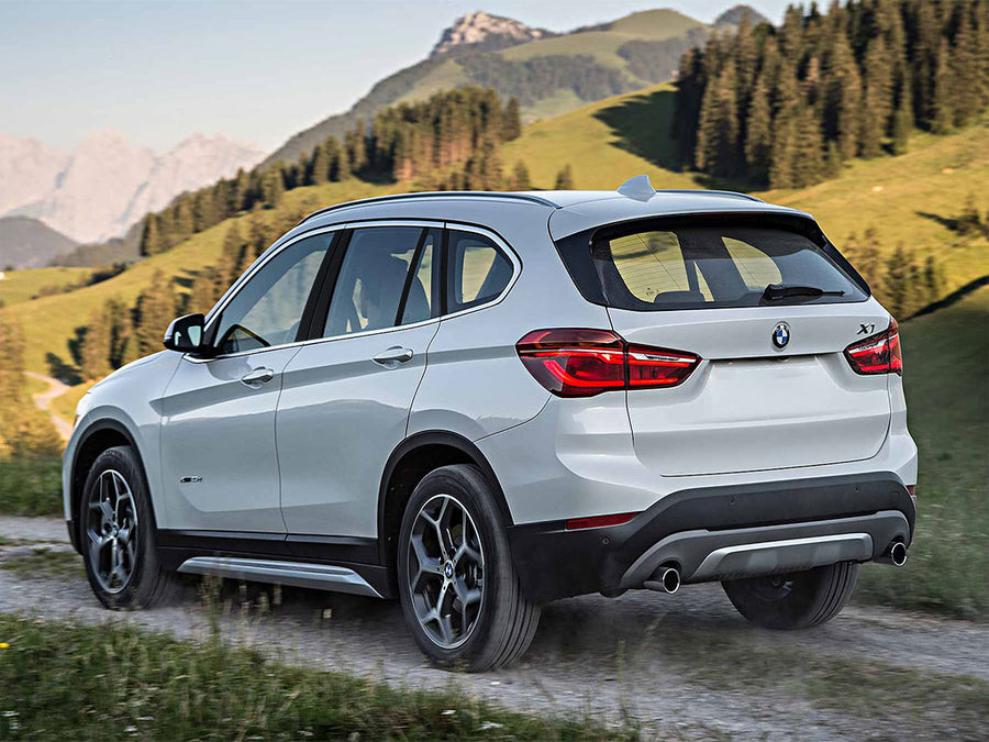 bmw x1 2012-2015 Carbon Fiber Pillar Trim