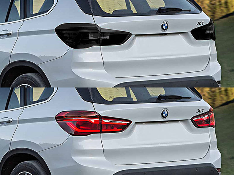x1 Before and After Smoked Taillights