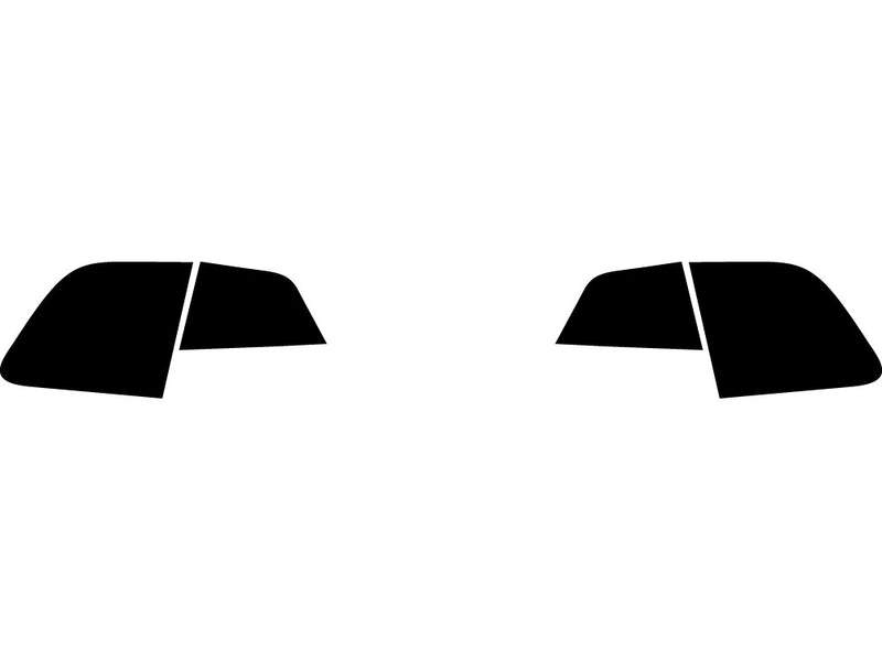 x3 Precut Tail Light Tint Diagram