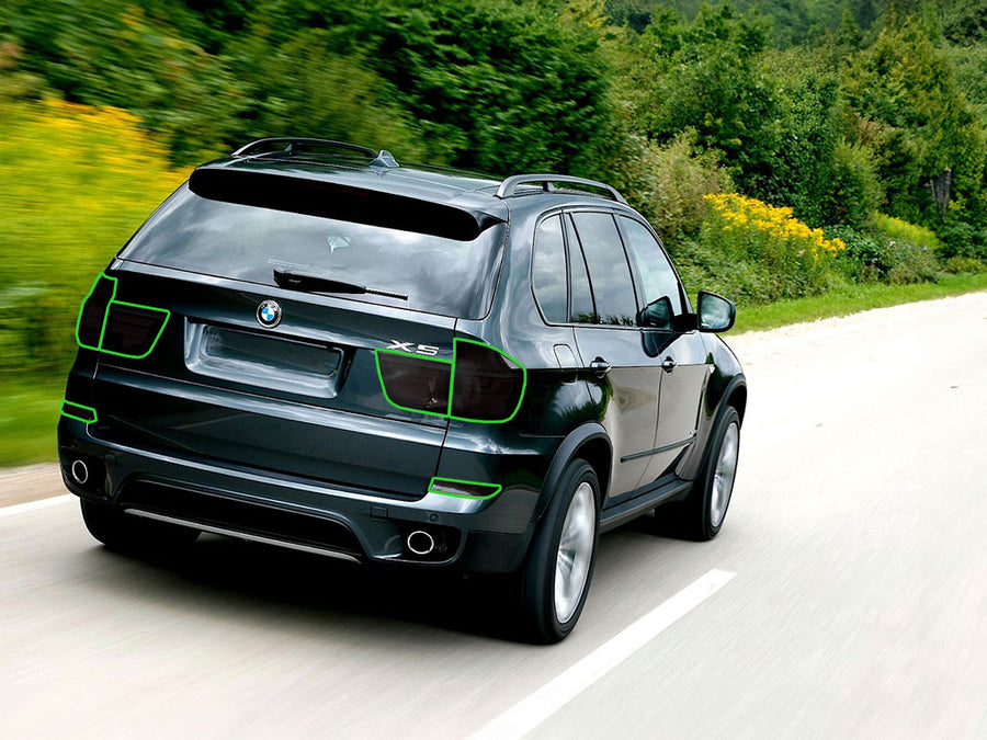 x5 Tail Light Tint Installation Points