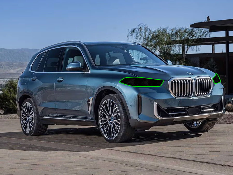 bmw x5 2024-2025 Headlight Tint Location
