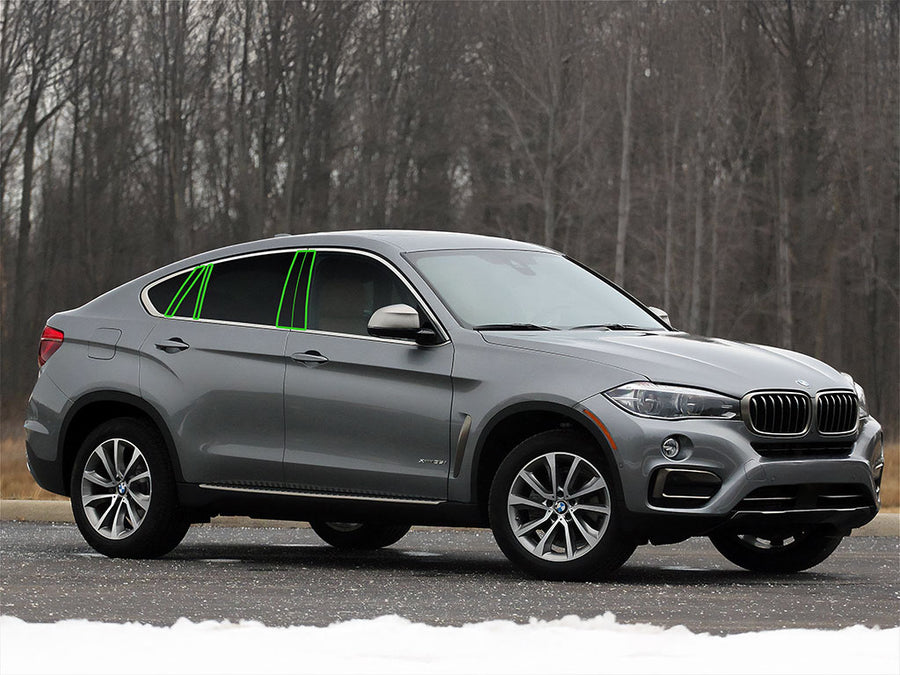 bmw x6 2015-2019 Pillar Post Trim Installation Location