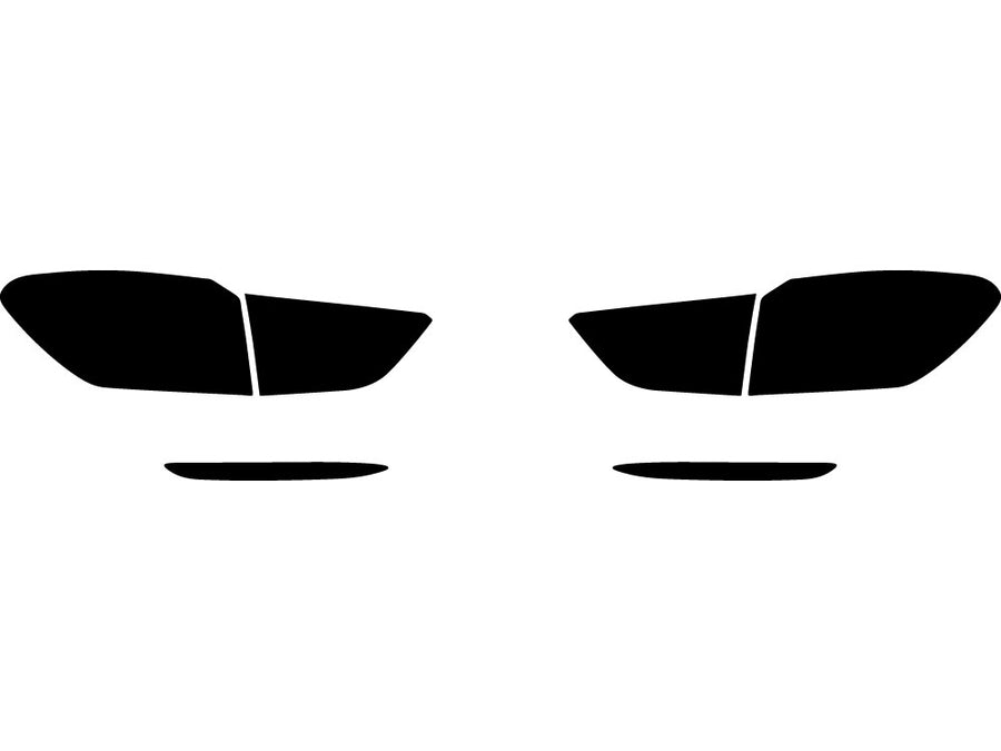 x6 Precut Tail Light Tint Diagram