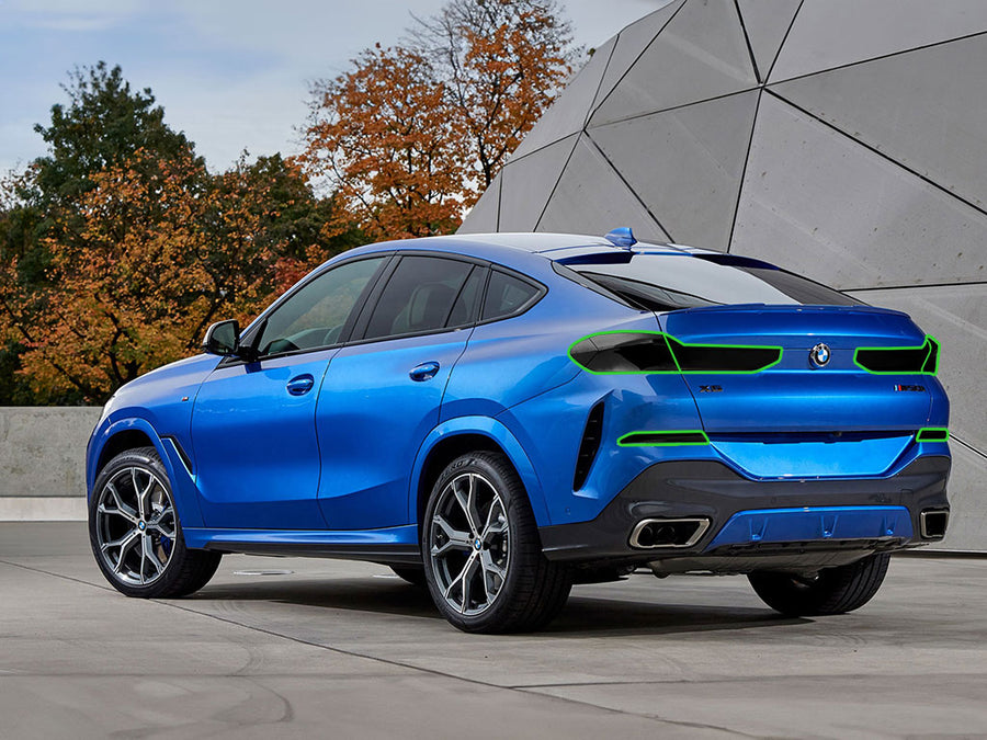x6 Tail Light Tint Installation Points