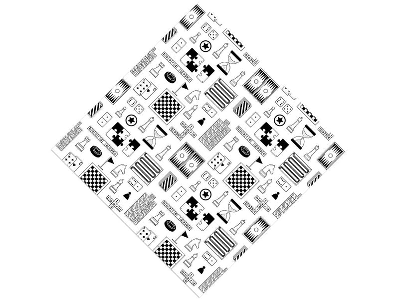 Board Games Hobby Vinyl Wrap Pattern