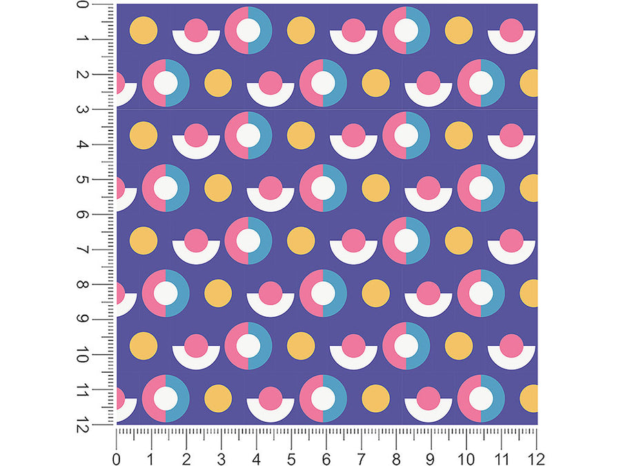 boat party abstract geometric 1ft x 1ft Craft Sheets
