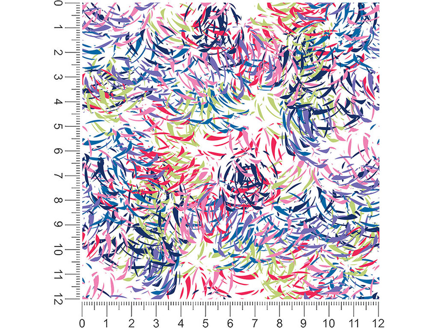 bobby pin abstract geometric 1ft x 1ft Craft Sheets