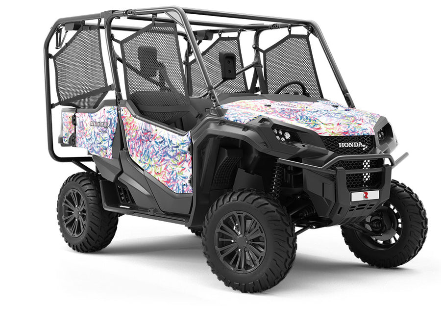 Bobby Pin Abstract Utility Vehicle Vinyl Wrap