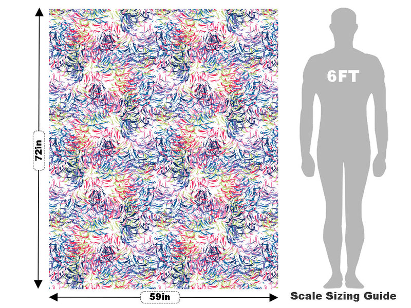 Bobby Pin Abstract Vehicle Wrap Scale~Rwraps Series 914 Bobby Pin Abstract Measurements~1