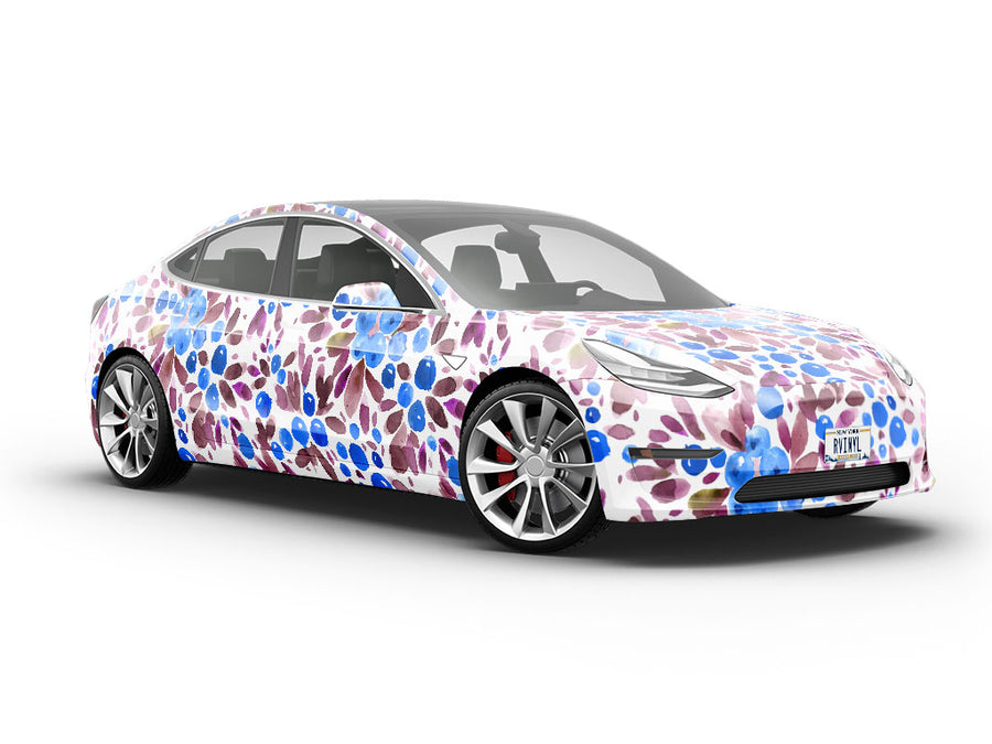 Bog Bilberry Fruit Vehicle Vinyl Wrap