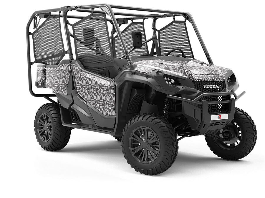 Bone Collector Halloween Utility Vehicle Vinyl Wrap