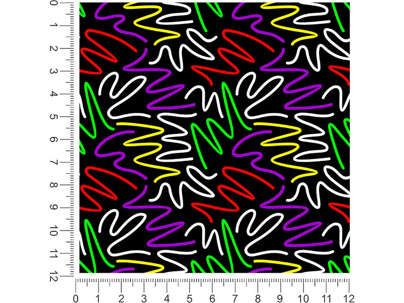 bonne nuit abstract geometric 1ft x 1ft Craft Sheets