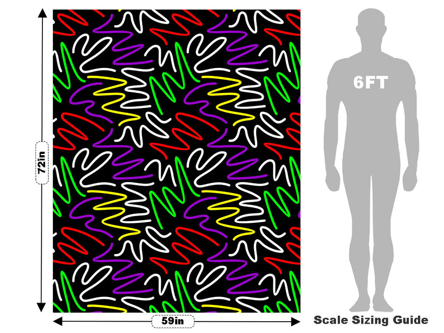 Bonne Nuit Abstract Vehicle Wrap Scale~Rwraps Series 914 Bonne Nuit Abstract Measurements~1