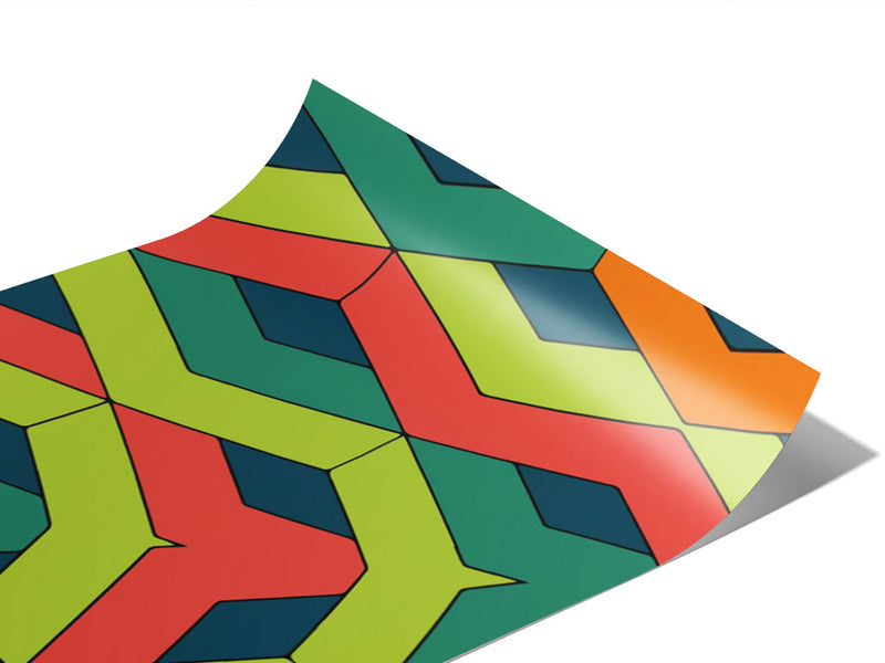 Boogie Woogie Art Deco Vinyl Wraps~Rwraps Series 914 Digitally Printed Vinyl Wrap~0