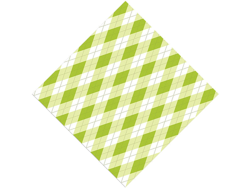 Bookworm Argyle Vinyl Wrap Pattern