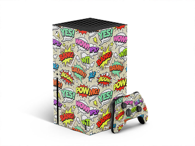boom pow gaming XBOX DIY Decal