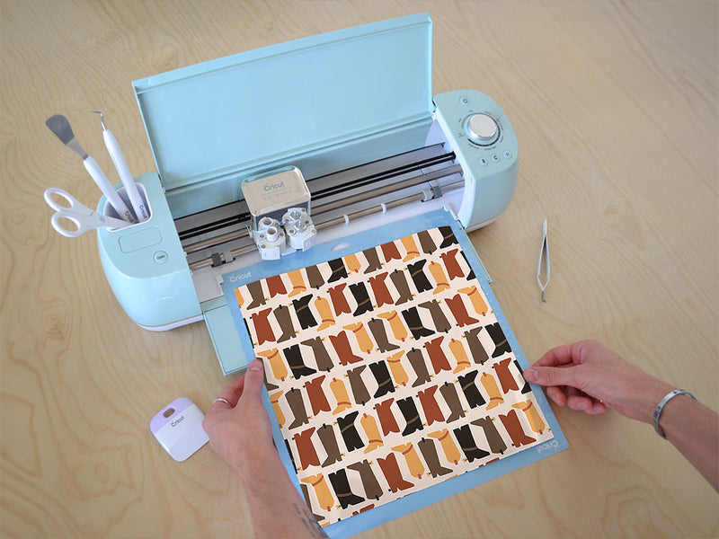 boot selection western Cricut Compatible Vinyl