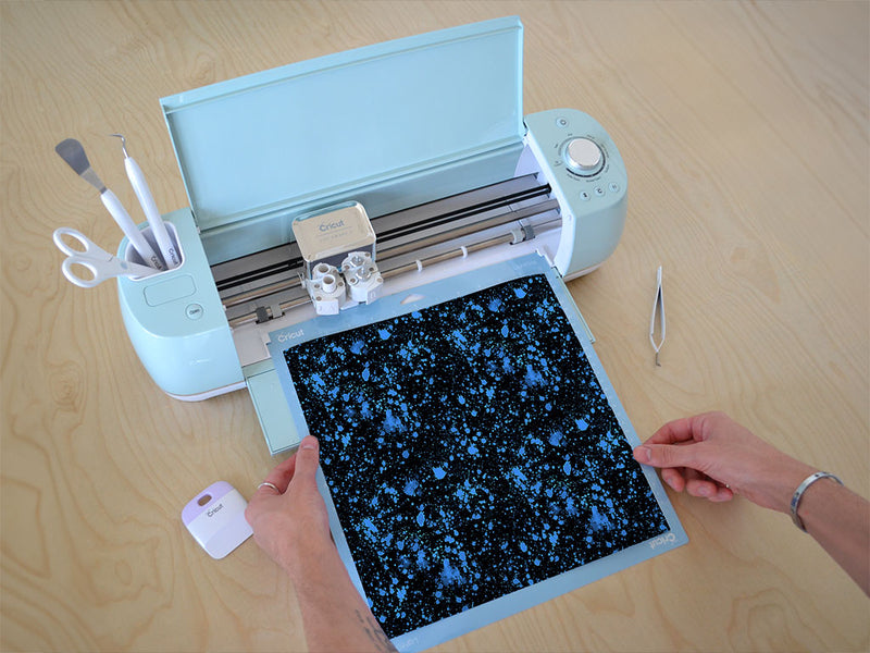 boot splash paint splatter Cricut Compatible Vinyl