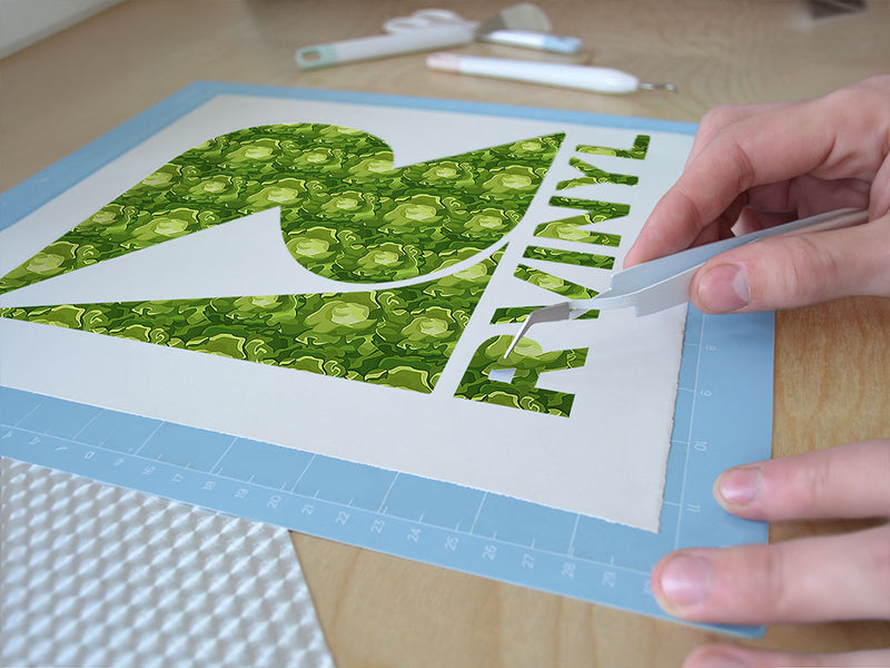 boston butterhead vegetable Easy Weed Craft Vinyl
