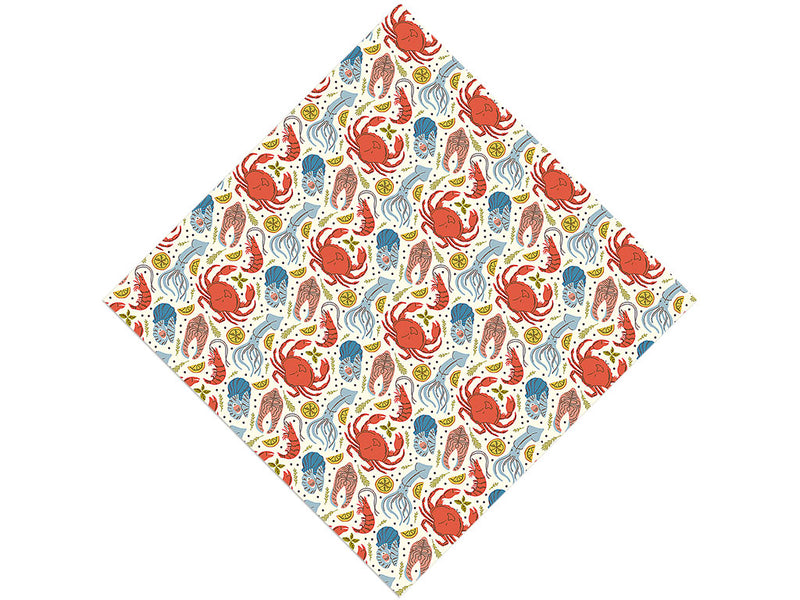Bottom Feeders Marine Life Vinyl Wrap Pattern