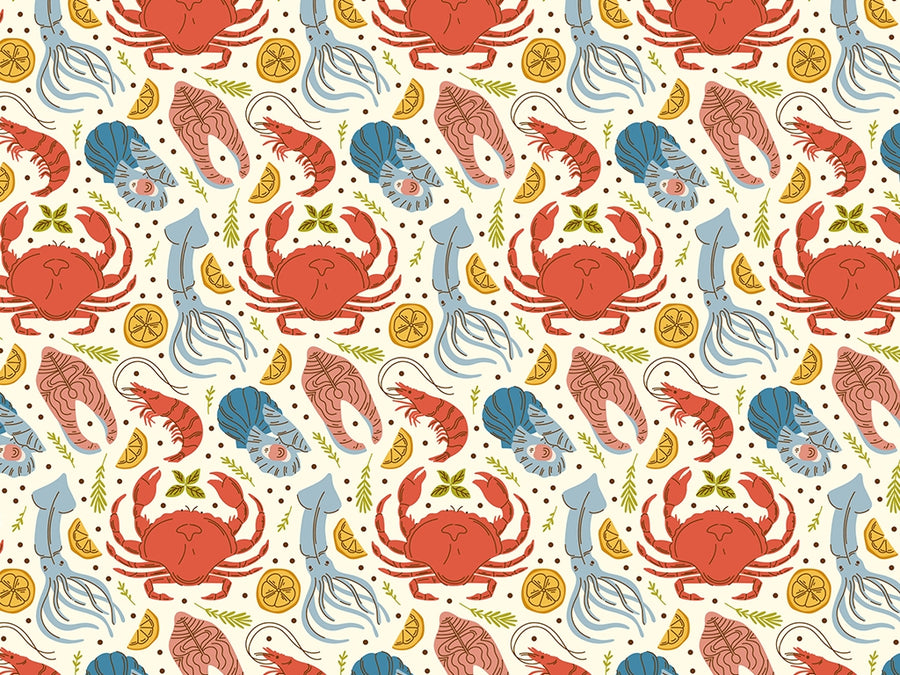 Bottom Feeders Marine Life Vinyl Wrap Pattern~Rwraps Series 914 Digitally Printed Vinyl Wrap~0