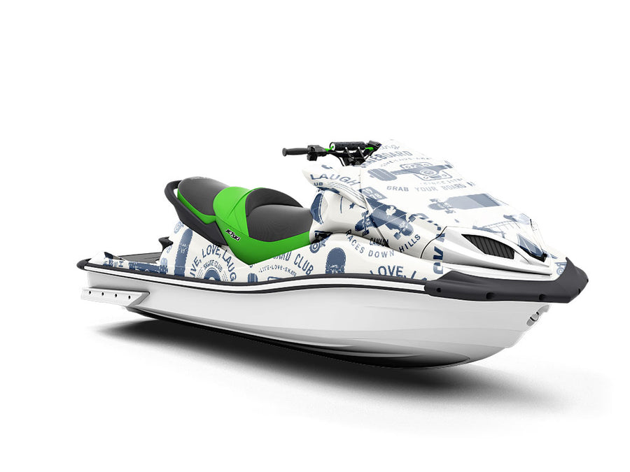 Bowl Up Sport Jet Ski Vinyl Customized Wrap
