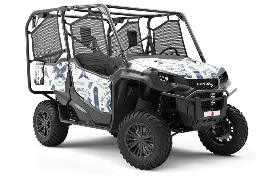 Bowl Up Sport Utility Vehicle Vinyl Wrap