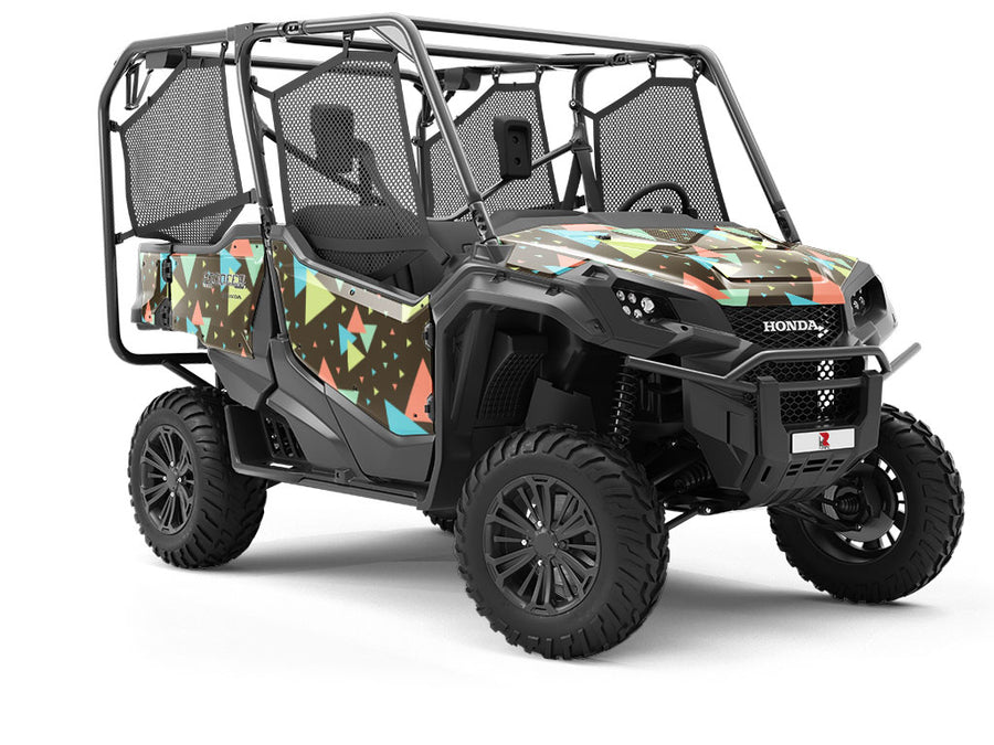 Bowling Alley Mosaic Utility Vehicle Vinyl Wrap