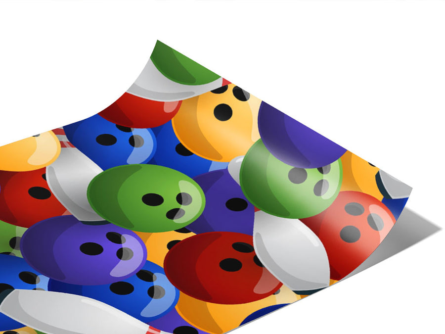 Bowling Practice Sport Vinyl Wraps~Rwraps Series 914 Digitally Printed Vinyl Wrap~0
