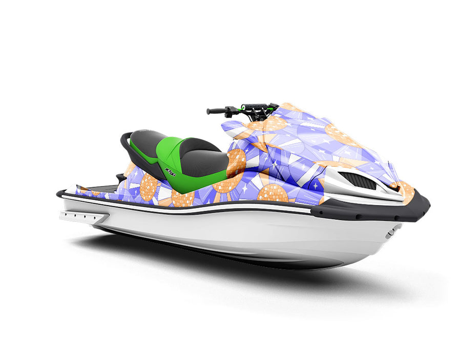 Boys Disco Mosaic Jet Ski Vinyl Customized Wrap