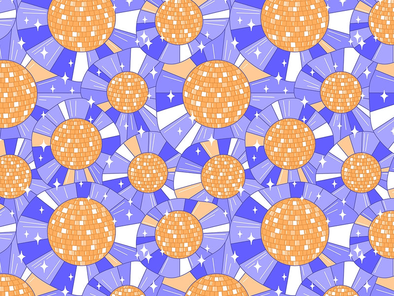 Boys Disco Mosaic Vinyl Wrap Pattern~Rwraps Series 914 Digitally Printed Vinyl Wrap~0