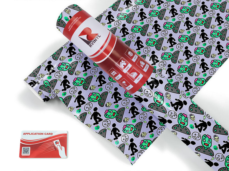 brain dead horror Craft Vinyl Roll