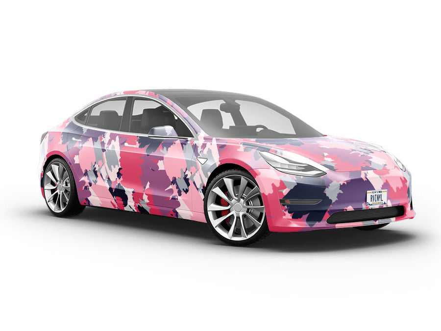 Bratty Backtalk Abstract Vehicle Vinyl Wrap