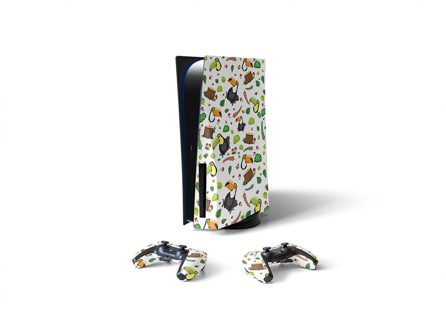 brazilian jungle bird Sony PS5 DIY Skin