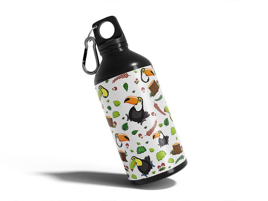 brazilian jungle bird Water Bottle DIY Stickers